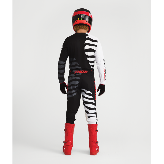 Tenue cross Thor 2027 Launchmode Shredder - Noir Blanc