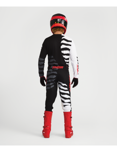 Tenue cross Thor 2027 Launchmode Shredder - Noir Blanc