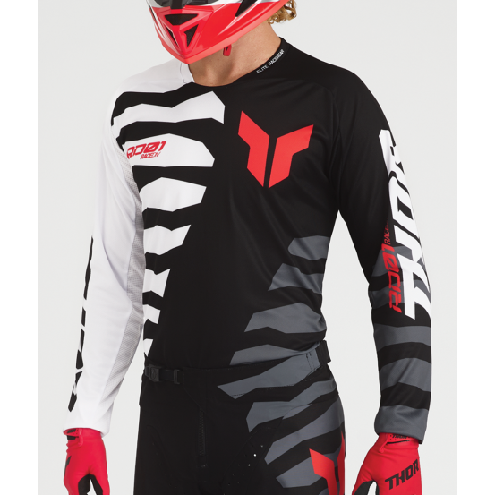 Tenue cross Thor 2027 Launchmode Shredder - Noir Blanc