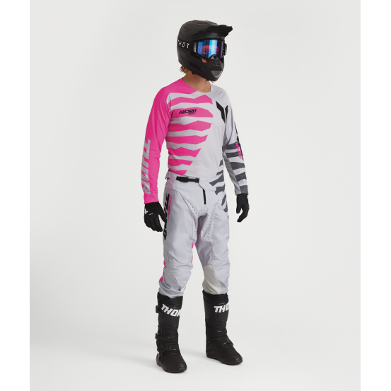 Tenue cross Thor 2027 Launchmode Shredder - Gris Rose Fuchsia