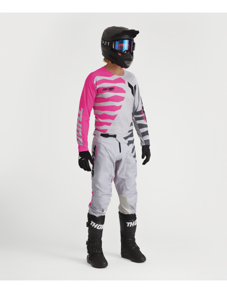 Tenue cross Thor 2027 Launchmode Shredder - Gris Rose Fuchsia