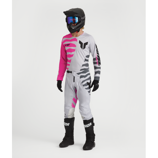 Tenue cross Thor 2027 Launchmode Shredder - Gris Rose Fuchsia