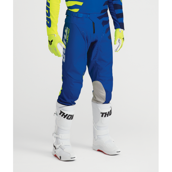 Tenue cross Thor 2027 Launchmode Shredder - Bleu Jaune Acid