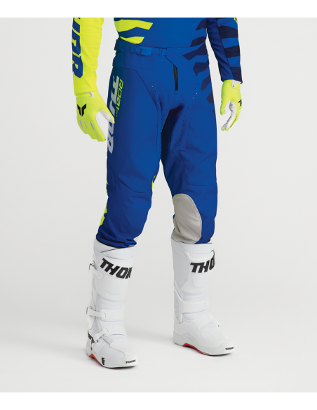 Tenue cross Thor 2027 Launchmode Shredder - Bleu Jaune Acid