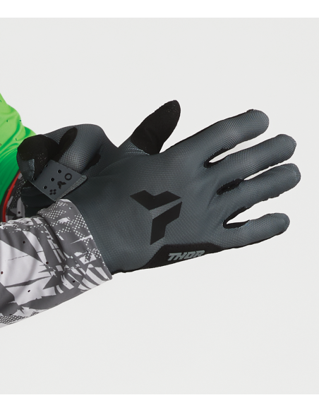 Tenue cross Thor 2027 Sportmode Punkd - Gris Charcoal Vert