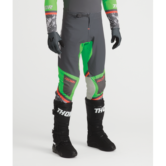 Tenue cross Thor 2027 Sportmode Punkd - Gris Charcoal Vert