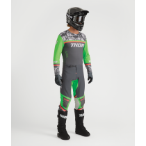 Tenue cross Thor 2027 Sportmode Punkd - Gris Charcoal Vert 2