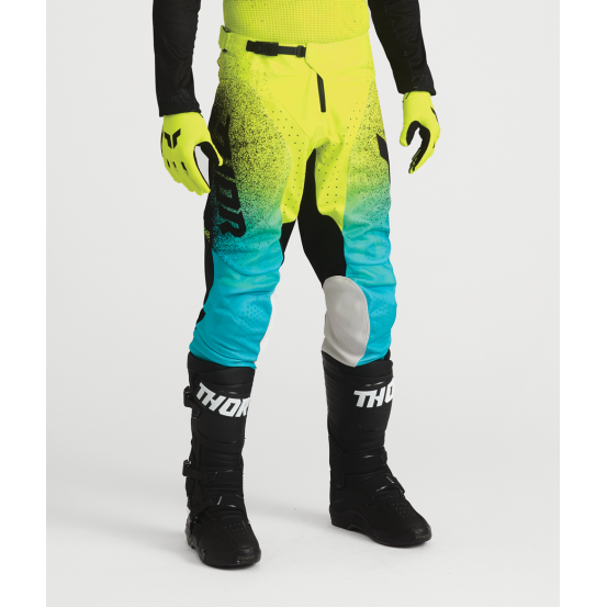 Tenue cross Thor 2027 Launchmode Air Darkside - Noir Jaune Acid