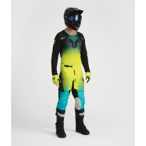 Tenue cross Thor 2027 Launchmode Air Darkside - Noir Jaune Acid 2