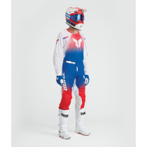 Tenue cross Thor 2027 Launchmode Air Darkside - Blanc Bleu 2