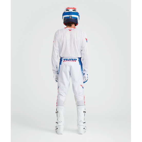 Tenue cross Thor 2027 Launchmode Air Darkside - Blanc Bleu