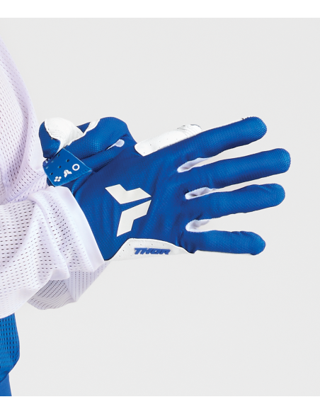 Tenue cross Thor 2027 Launchmode Air Darkside - Blanc Bleu