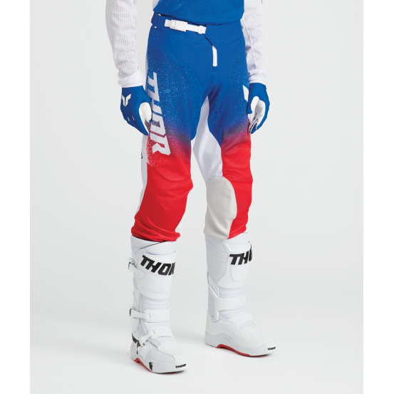 Tenue cross Thor 2027 Launchmode Air Darkside - Blanc Bleu