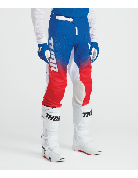 Tenue cross Thor 2027 Launchmode Air Darkside - Blanc Bleu