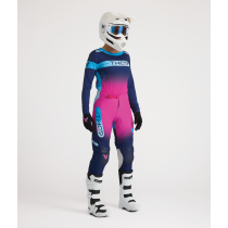 Tenue cross femme Thor 2027 Sportmode Merge - Bleu Rose Fuchsia 2