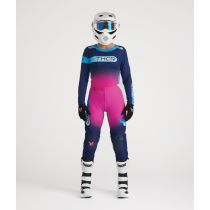Tenue cross femme Thor 2027 Sportmode Merge - Bleu Rose Fuchsia