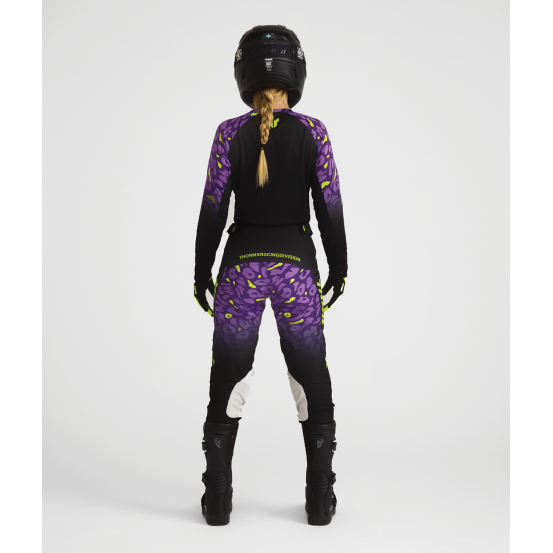 Tenue cross femme Thor 2027 Launchmode Spotted - Noir Violet
