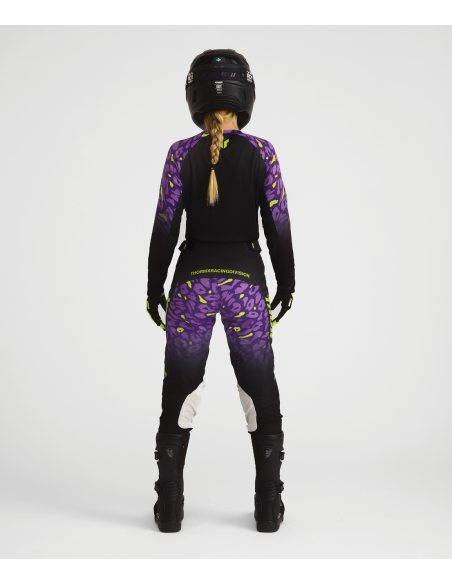 Tenue cross femme Thor 2027 Launchmode Spotted - Noir Violet