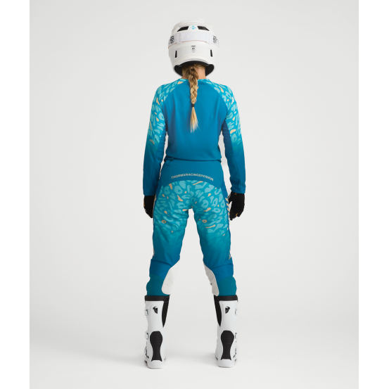 Tenue cross femme Thor 2027 Launchmode Spotted - Vert Starlight