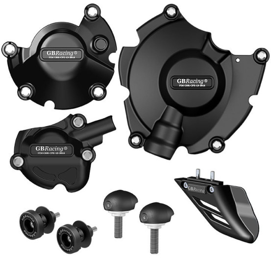 Kit protections complet race GB RACING - YAMAHA YZF1000 R1 2015-2026 / YZF1000 R1M 2015-2026