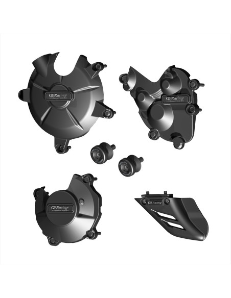Kit protections complet GB RACING - KAWASAKI ZX-6 R 2007-2008