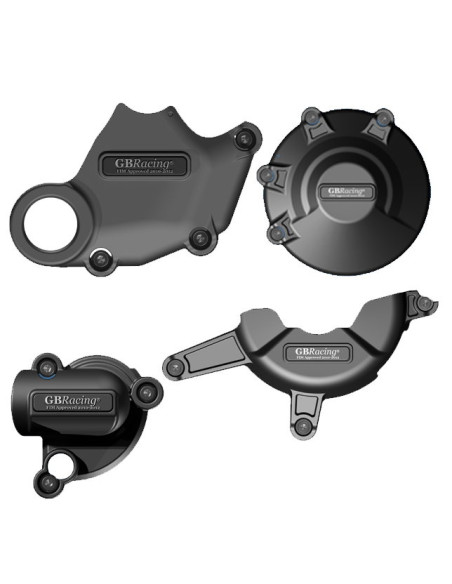 Kit protections de carter moteur GB RACING - DUCATI 848 2008-2013