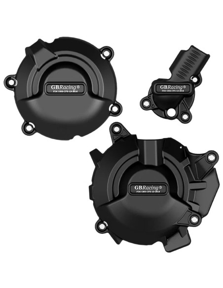 Kit protections de carter moteur GB RACING - KTM DUKE 2020-2023 / DUKE R 2021-2023 / DUKE R GP 2022