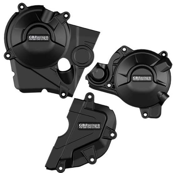 Kit protections de carter moteur GB RACING - HONDA CB750 HORNET 2023-2026 / TRANSALP 750 2023-2026