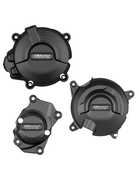 Kit protections de carter moteur GB RACING - TRIUMPH DAYTONA 660 2024-2026