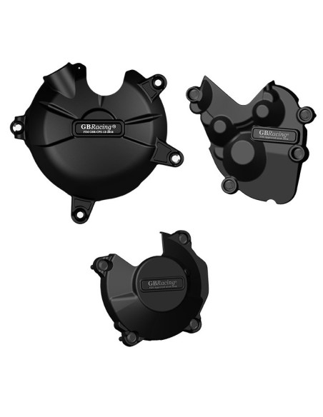 Kit protections de carter moteur GB RACING - KAWASAKI ER6 2009-2011 / ZX-6 R 2009-2012