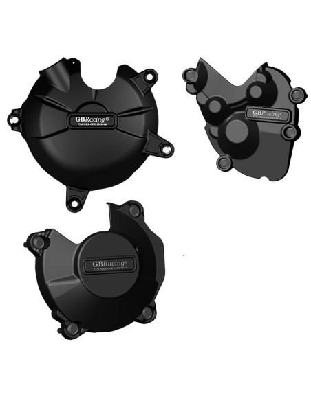 Kit protections de carter moteur GB RACING - KAWASAKI ZX-6R 636 2013-2016 / 600 ZX-6R 2013-2026