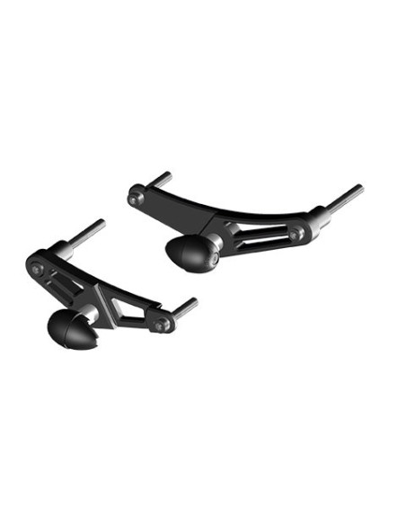 Kit tampons de protection race GB RACING - TRIUMPH 675 DAYTONA 2006-2012 / 675 STREET TRIPLE 2007-2012