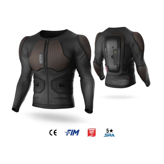 Gilet de protection SHOT Airbag SRG Max - Noir