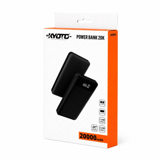 Batterie Externe KYOTO PowerBank - Charge Rapide