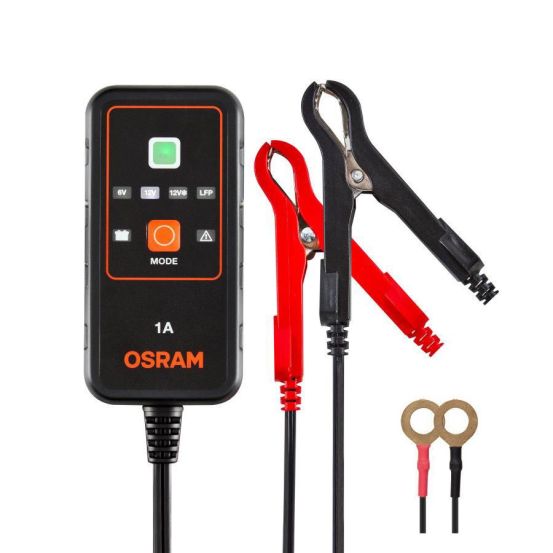Chargeur de Batterie OSRAM - 6V/12V 1A