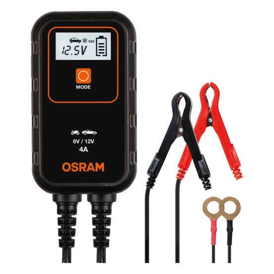Chargeur de Batterie OSRAM - 6V/12V 4A