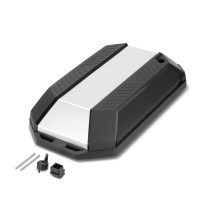 Couvercle gauche de valises latérales SHAD TR27 - Gris