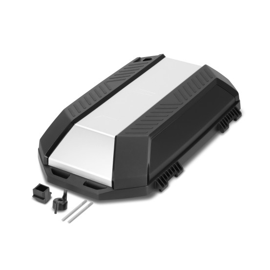 Couvercle droit de valises latérales SHAD TR27 - Gris