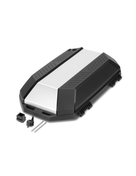 Couvercle droit de valises latérales SHAD TR27 - Gris