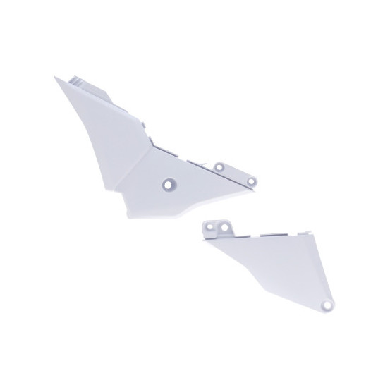 Plaques latérales inférieur - Blanc - ACERBIS Honda 450 CRF-R 2027