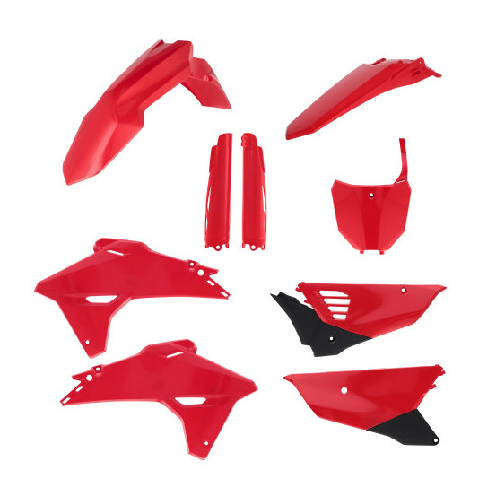 Kit plastiques complet - Rouge Noir - ACERBIS Honda 450 CRF-R 2027