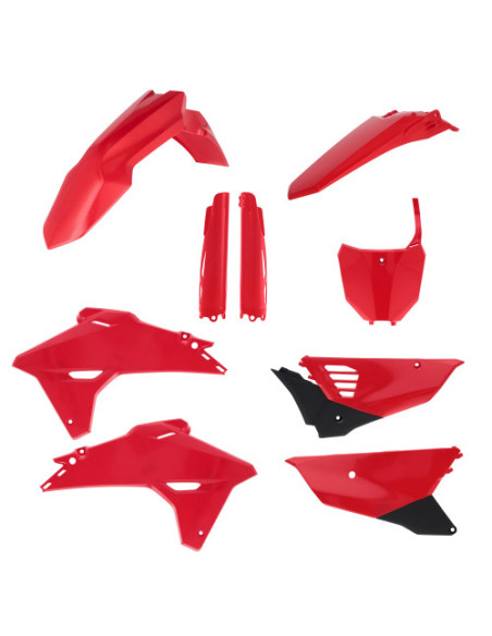 Kit plastiques complet - Rouge Noir - ACERBIS Honda 450 CRF-R 2027