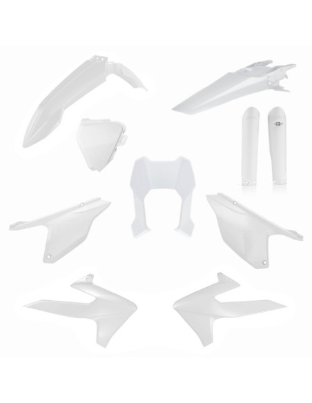 Kit plastiques complet - Blanc - ACERBIS TRIUMPH 250/450 TF-E 2026-2027