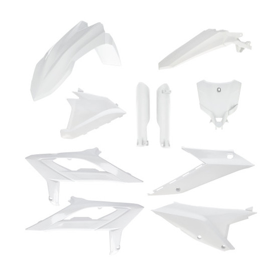 Kit plastiques complet - Blanc - ACERBIS BETA RX 2024-2027