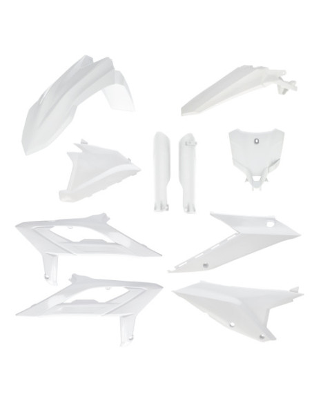 Kit plastiques complet - Blanc - ACERBIS BETA RX 2024-2027
