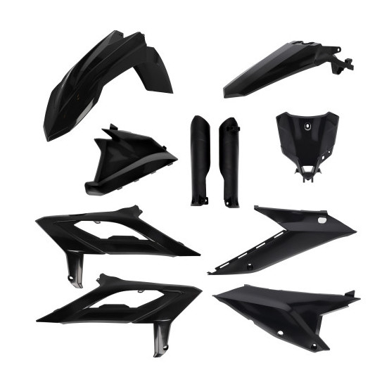 Kit plastiques complet - Noir - ACERBIS BETA RX 2024-2027
