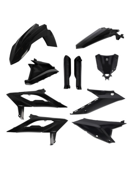 Kit plastiques complet - Noir - ACERBIS BETA RX 2024-2027