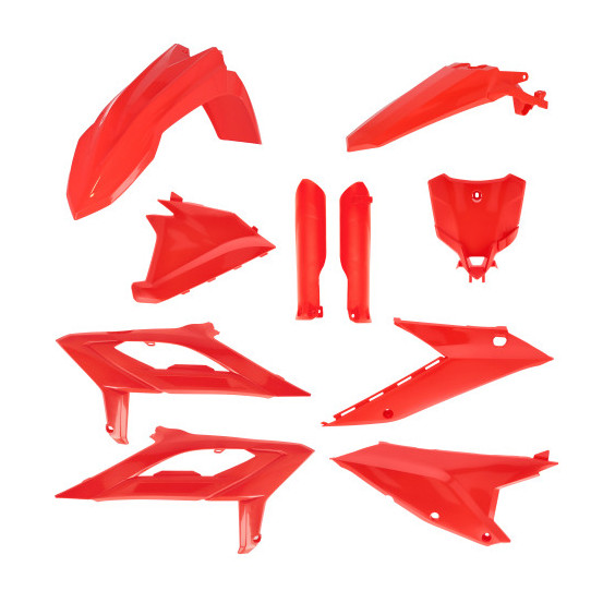 Kit plastiques complet - Rouge - ACERBIS BETA RX 2024-2027