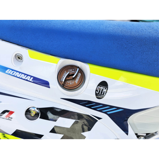 Bouchon de réservoir bronze SM PROJECT - TM RACING 4T