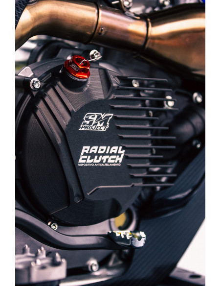 Couvercle d'embrayage + bouchon de remplissage SM PROJECT - DUCATI DESMO MX 450